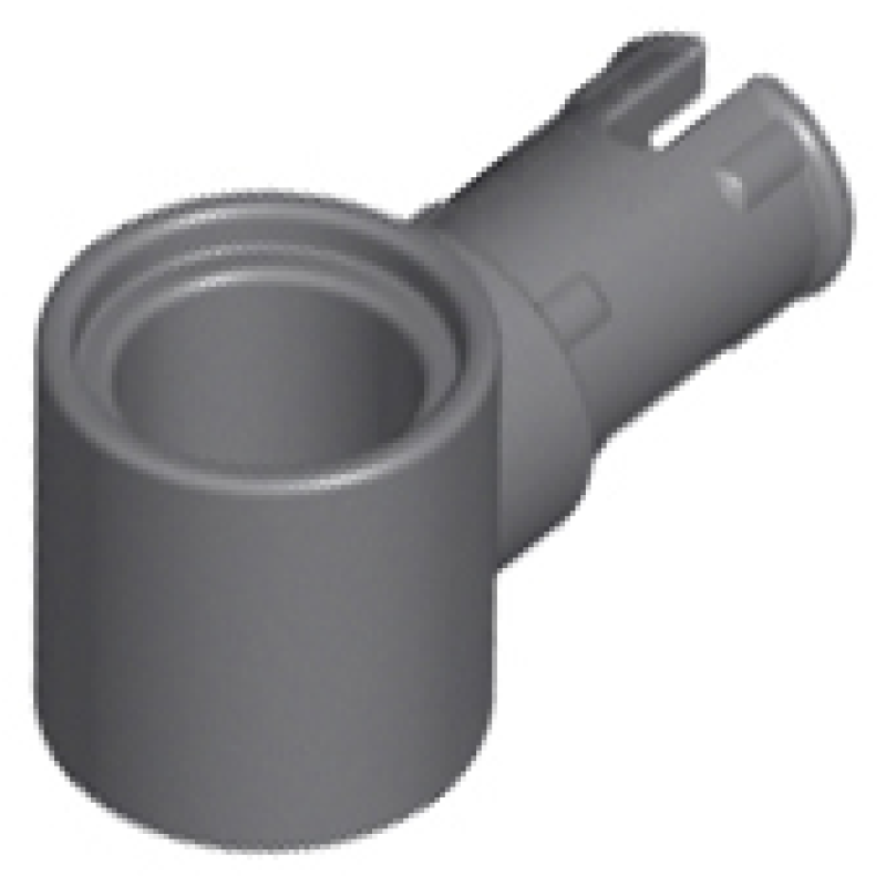 Technic, Pin met Pin Gat Dark Bluish Gray